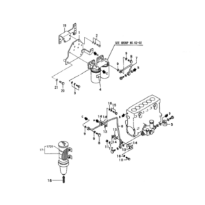 Hitachi S6R-Y1TAA1 Engine (SN 15712-) Parts Catalog Manual - Image 4