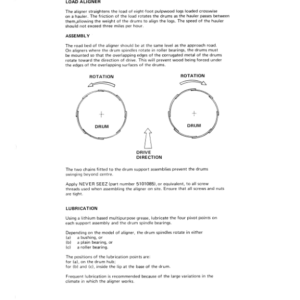 Koehring Pulpwood Load Aligners Parts Catalog Manual - Image 4