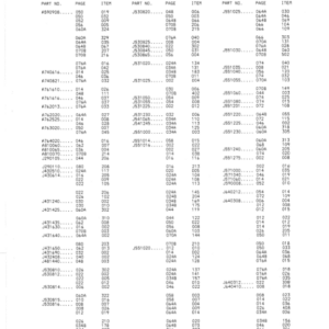 John Deere LX30 Loaders (SN 0101-) Parts Catalog Manual - P40B11 - Image 3