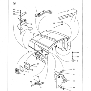 Hitachi AH250D, AH300D Articulated Dump Trucks (SN 000001–) Parts Catalog Manual - P8TE12 - Image 4