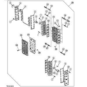 John Deere 624J Loaders (SN 611797-) Parts Catalog Manual - PC10029 - Image 4