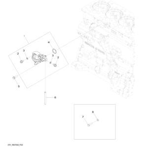 John Deere PR714 Crawlers (ENGINE 6068HT066) Parts Catalog Manual - PC10037 - Image 4