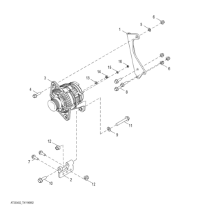 John Deere PR714 Crawlers (ENGINE 6068HT066) Parts Catalog Manual - PC10037 - Image 3