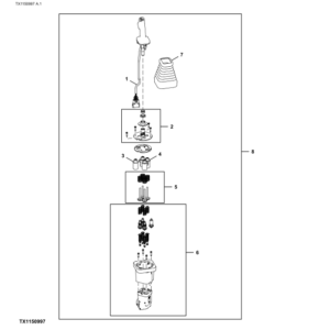 John Deere 524K Loaders (SN -642245) Parts Catalog Manual - PC10056 - Image 2