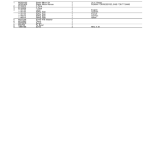 John Deere 624K Loaders (SN -642634) Parts Catalog Manual - PC10058 - Image 4