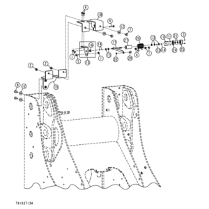 John Deere 624 Loaders Parts Catalog Manual - PC10059 - Image 4