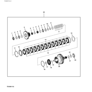 John Deere 325J Backhoe Loaders Parts Catalog Manual - PC10118 - Image 4