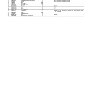 John Deere 909KH Tracked Feller Bunchers (SN C181103-C270472 & D181103-D270472) Parts Catalog Manual - PC10149 - Image 3