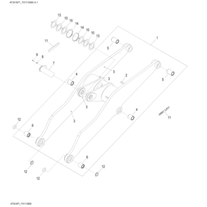 John Deere 744K Loaders (SN C632968-664100 & D632968-664100) Parts Catalog Manual - PC10174 - Image 3