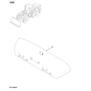 John Deere 744K Loaders (SN E630720-664577) Parts Catalog Manual - PC10175 - Image 3