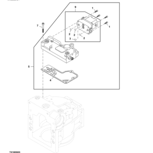 John Deere 850K Crawler Dozers (SN PIN: 1T0850KX_ _E195545-271265) Parts Catalog Manual - PC10187 - Image 3