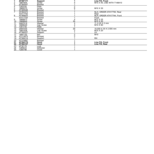 John Deere 770G, 770GP Motor Graders (SN E634380 - 656525) Parts Catalog Manual - PC10190 - Image 4