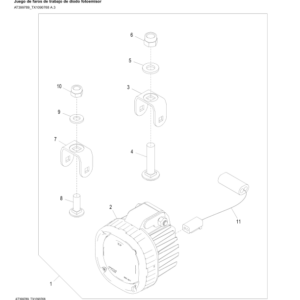 John Deere 670G, 670GP Motor Graders (SN C634754 - 656728 & D634754 - 656728) Parts Catalog Manual - PC10194 - Image 4