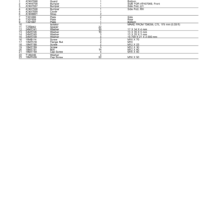 John Deere 410E Articulated Dump Trucks (SN C634583 - C668586 & D634583 - D668586) Parts Catalog Manual - PC10238 - Image 3