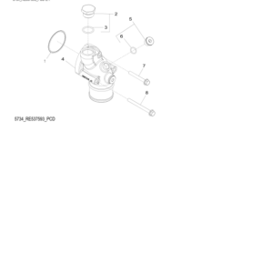 John Deere 700K Crawler Dozers (SN E217278-275435) Parts Catalog Manual - PC10242 - Image 4