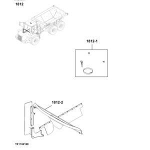John Deere 300D Articulated Dump Trucks (SN PIN: 1DW300DX_ _E642001–) Parts Catalog Manual - PC10261 - Image 4