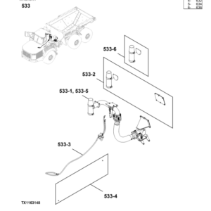 John Deere 460E Articulated Dump Trucks (SN E634583 - E668586) Parts Catalog Manual - PC10264 - Image 4