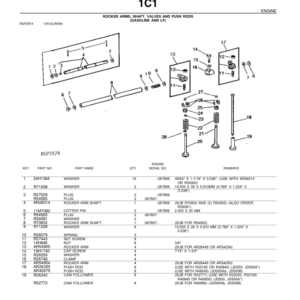 John Deere 500A Backhoes (SN -123113) Parts Catalog Manual - PC1032 - Image 2