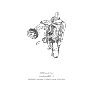 John Deere H480C Harvesting Heads (SN EJH480C001001-) Parts Catalog Manual - PC10342 - Image 2