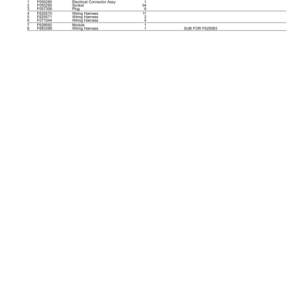 John Deere HTH250 Felling Head (SN 000229-) Parts Catalog Manual - PC10364 - Image 3