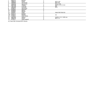 John Deere HTH250 Felling Head (SN 000229-) Parts Catalog Manual - PC10364 - Image 4