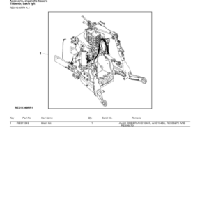 John Deere 9560RT Scraper Tractors (SN 900101-905999) Parts Catalog Manual - PC10587 - Image 3