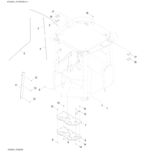 John Deere 444K Loaders (SN 642101-670307) Parts Catalog Manual - PC11100 - Image 3