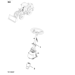 John Deere 444K Loaders (SN 1DW444K_ E642101-670307) Parts Catalog Manual - PC11101 - Image 4