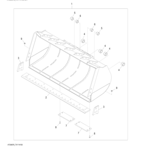 John Deere 844K Loaders (SN E645194 - 664097) Parts Catalog Manual - PC11126 - Image 3