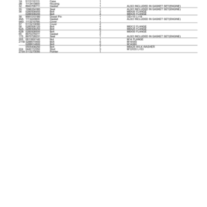 Isuzu 6BG1-TRA12 Engine Parts Catalog Manual - PC11132 - Image 4