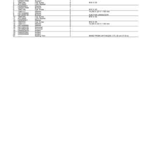 John Deere 204K Loaders (SN 1LU204KX_ _B030899-) Parts Catalog Manual - PC11214 - Image 3