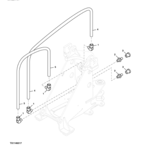 John Deere 304K Loaders (SN 1LU304KX_ _B030847-) Parts Catalog Manual - PC11215 - Image 4