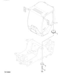 John Deere 304K Loaders (SN 1LU304KX_ _B030847-) Parts Catalog Manual - PC11215 - Image 3