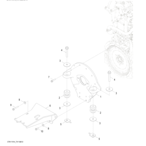 John Deere 320E Skid Steers (SN 1T0320E_ J249291-) Parts Catalog Manual - PC11241 - Image 3