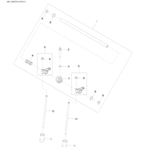 John Deere 310K Backhoes (SN 1BZ310KX_ _C000001) Parts Catalog Manual - PC11244 - Image 3