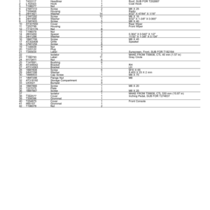 John Deere 770G, 770GP Graders (SN C656729- & D656729-) Parts Catalog Manual - PC11247 - Image 4