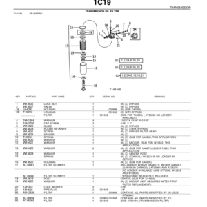 John Deere 860, 860A Scrapers Parts Catalog Manual - PC1124 - Image 4