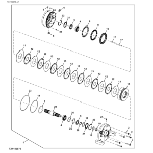 John Deere 524K Loaders (SN 1BZ524KX_ _D000001-) Parts Catalog Manual - PC11260 - Image 4