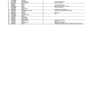 John Deere 544K Loaders (SN 1BZ544KX_ _D000001-) Parts Catalog Manual - PC11261 - Image 4