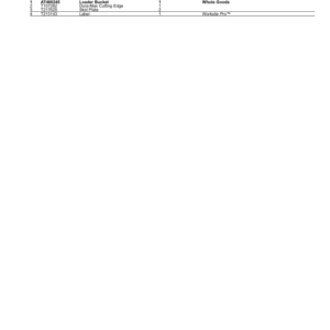 John Deere 544K Loaders (SN 1BZ544KX_ _D000001-) Parts Catalog Manual - PC11261 - Image 3