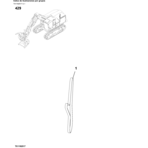 John Deere 903M Tracked Feller Bunchers (SN C271505-317981 & D271505-317981) Parts Catalog Manual - PC11273 - Image 3