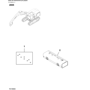 John Deere 903MH Tracked Harvesters (SN C271505-317981 & D271505-317981) Parts Catalog Manual - PC11274 - Image 3