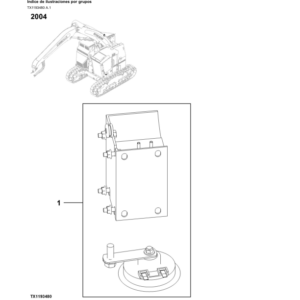 John Deere 803MH Tracked Harvesters (SN C270423- & D270423-) Parts Catalog Manual - PC11280 - Image 3