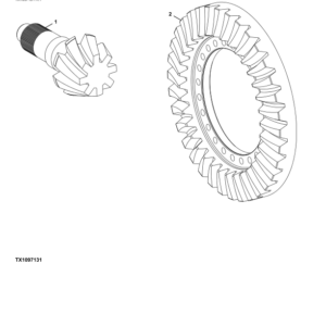John Deere 844K Series II Crawlers (SN 1DW844K_  F664098-) Parts Catalog Manual - PC11294 - Image 3