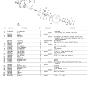 John Deere JD760 Serie A (Manufactured 1969-1975) Parts Catalog Manual - PC1131 - Image 3