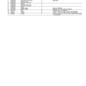 John Deere 310L Backhoe Loaders (SN G273920-329327) Parts Catalog Manual - PC11320 - Image 4