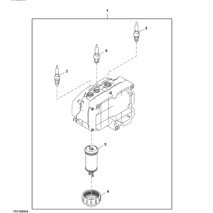 John Deere 310SL HL Backhoe Loaders (SN F273920-390995) Parts Catalog Manual - PC11325 - Image 4