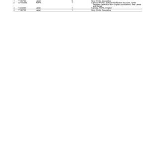 John Deere 410L Backhoe Loaders (SN F273920-390995) Parts Catalog Manual - PC11329 - Image 3