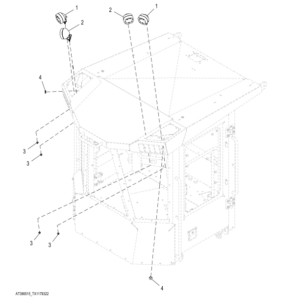 John Deere 843L Wheeled Feller Bunchers (SN 1DW843LX_ _F666898-) Parts Catalog Manual - PC11338 - Image 4