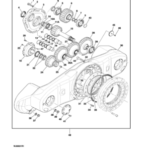 John Deere 1270E IT4 T2 6W Wheeled Harvesters (SN 002501 - 003008) Parts Catalog Manual - PC11915 - Image 3